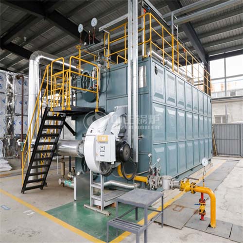  贵州烟叶12吨SZS系列工业燃气蒸汽锅炉项目
